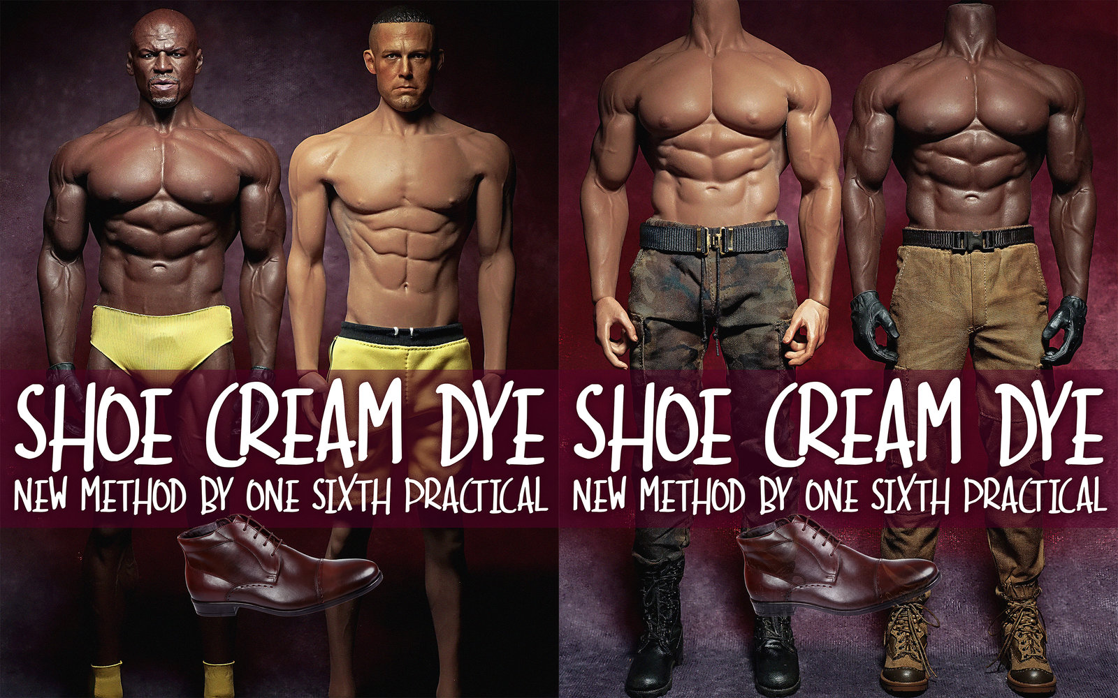 How To Color Dye A Phicen With SHOE CREAM ONE SIXTH PRACTICAL
